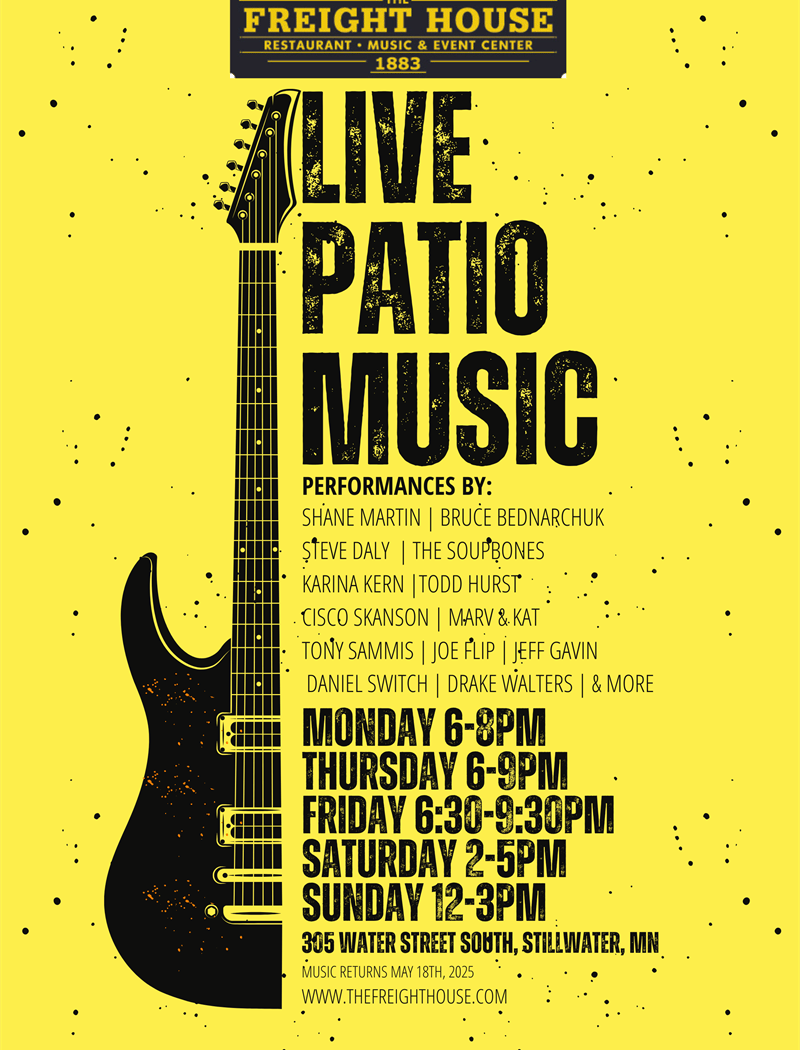 Saturday Afternoon Patio Music